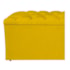 Calçadeira Estofada Liverpool 90 cm Solteiro Suede Amarelo - Amarena Móveis