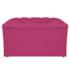 Calçadeira Estofada Liverpool 90 cm Solteiro Suede Pink - Amarena Móveis