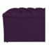 Calçadeira Estofada Liverpool 90 cm Solteiro Suede Roxo - Amarena Móveis