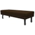 Calçadeira King Orlando P02 195 cm para cama Box Corano Marrom - Amarena Móveis