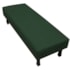 Calçadeira King Orlando P02 195 cm para cama Box Suede Verde - Amarena Móveis