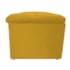 Calçadeira Munique 140 cm Casal Suede Amarelo AM Decor