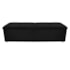 Calçadeira Munique 140 cm Casal Suede Preto AM Decor