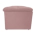 Calçadeira Munique 140 cm Casal Suede Rosê AM Decor