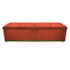 Calçadeira Munique 140 cm Casal Suede Terracota AM Decor