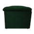 Calçadeira Munique 140 cm Casal Suede Verde AM Decor