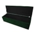 Calçadeira Munique 140 cm Casal Suede Verde AM Decor