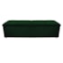 Calçadeira Munique 140 cm Casal Suede Verde AM Decor