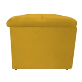 Calçadeira Munique 160 cm Queen Size Suede Amarelo AM Decor