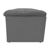 Calçadeira Munique 195 cm King Size Corano Cinza AM Decor