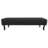 Calçadeira Queen Orlando P02 160 cm para cama Box Corano Preto - Amarena Móveis