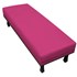Calçadeira Queen Orlando P02 160 cm para cama Box Suede Pink - Amarena Móveis