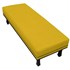 Calçadeira Solteiro Orlando P02 90 cm para cama Box Corano Amarelo - Amarena Móveis