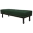 Calçadeira Solteiro Orlando P02 90 cm para cama Box Suede Verde - Amarena Móveis