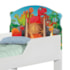 Cama Infantil Aventura Jurássica com Proteção Lateral 153cm x 79cm KMCB