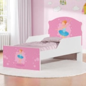 Cama Infantil Bailarina com Proteção Lateral 153cm x 79cm KMCB