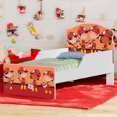 Cama Infantil Bombeiros com Proteção Lateral 153cm x 79cm KMCB
