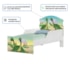 Cama Infantil Dinossauros com Proteção Lateral 153cm x 79cm KMCB