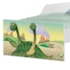 Cama Infantil Dinossauros com Proteção Lateral 153cm x 79cm KMCB