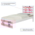 Cama Infantil Solteiro 2 Bailarinas 195cm x 96cm KMTEB