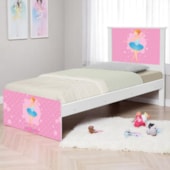 Cama Infantil Solteiro Bailarina 195cm x 96cm KMTEB