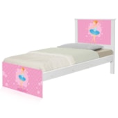 Cama Infantil Solteiro Bailarina 195cm x 96cm KMTEB