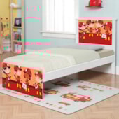 Cama Infantil Solteiro Bombeiros 195cm x 96cm KMTEB