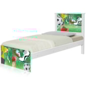 Cama Infantil Solteiro Gol de Ouro 195cm x 96cm KMTEB