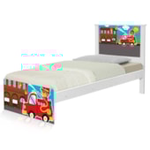 Cama Infantil Solteiro Quartel do Fogo 195cm x 96cm KMTEB