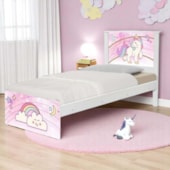 Cama Infantil Solteiro Unicórnio 195cm x 96cm KMTEB