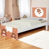 Cama Infantil Solteiro Ursinho 195cm x 96cm KMTEB