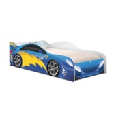 Cama Infantil Turbo Azul 158cm x 73cm KMCB