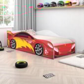 Cama Infantil Turbo Vermelho 158cm x 73cm KMCB