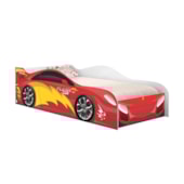 Cama Infantil Turbo Vermelho 158cm x 73cm KMCB