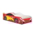 Cama Infantil Turbo Vermelho 158cm x 73cm KMCB