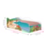 Cama Mobili Infantil Aventura Jurassica 158cm x 73cm KMCB