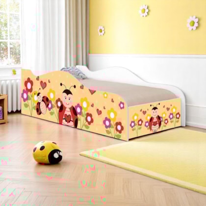 Cama Mobili Infantil Joaninha 158cm x 73cm KMCB