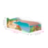 Cama Mobili Solteiro Aventura Jurassica 197cm x 92cm KMCB