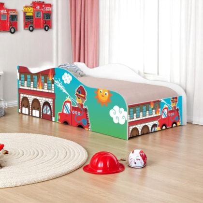 Cama Mobili Solteiro Quartel do Fogo 197cm x 92cm KMCB
