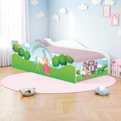 Cama Mobili Solteiro Reino Encantado 197cm x 92cm KMCB