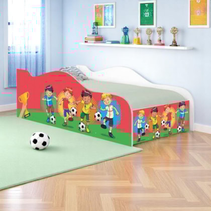Cama Mobili Solteiro Time dos Sonhos 197cm x 92cm KMCB