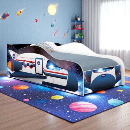 Cama Nave Espacial Solteiro 197cm x 92cm KMCB