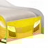 Cama Nitro Infantil Amarelo 158cm x 73cm KMCB
