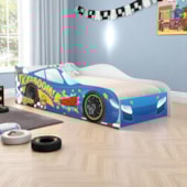 Cama Nitro Solteiro Azul 197cm x 92cm KMCB