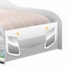 Cama Nitro Solteiro Branco 197cm x 92cm KMCB