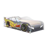 Cama Nitro Solteiro Cinza 197cm x 92cm KMCB