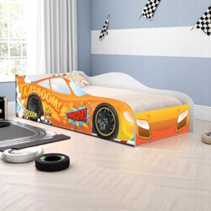 Cama Nitro Solteiro Laranja 197cm x 92cm KMCB