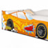 Cama Nitro Solteiro Laranja 197cm x 92cm KMCB