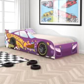Cama Nitro Solteiro Roxo 197cm x 92cm KMCB