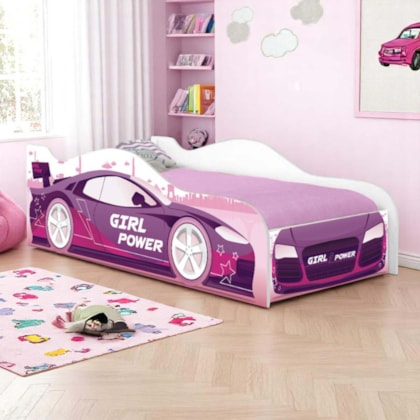 Cama Rosa Veloz Solteiro 197cm x 92cm KMCB